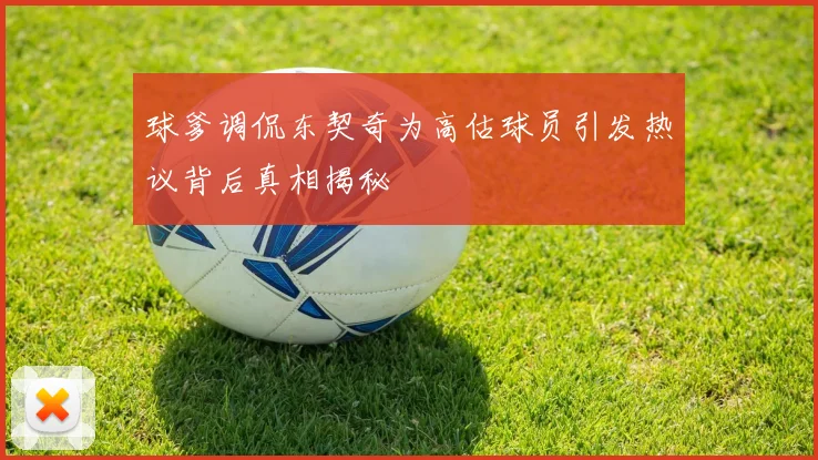 球爹调侃东契奇为高估球员引发热议背后真相揭秘